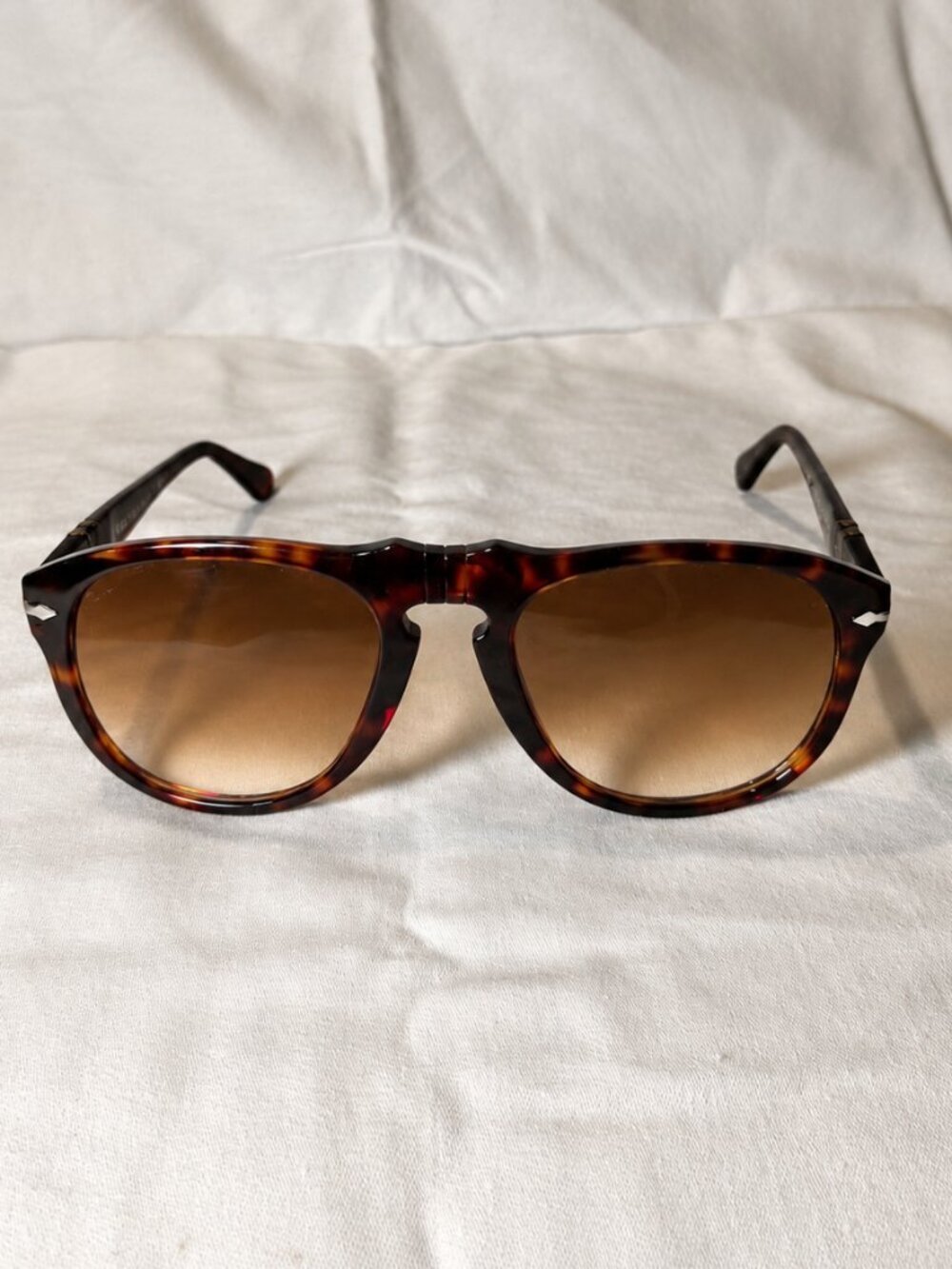 Persol 649 Havana Brown Sunglasses 24/51 Made in Italy + Case